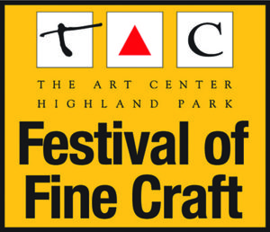 photo of the yellow highland park art festival logo