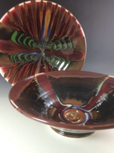 Matthew Patton platter and bowl