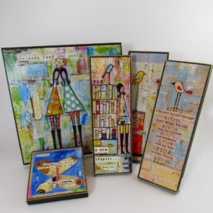 Vintage Girl Designs grouping of five 