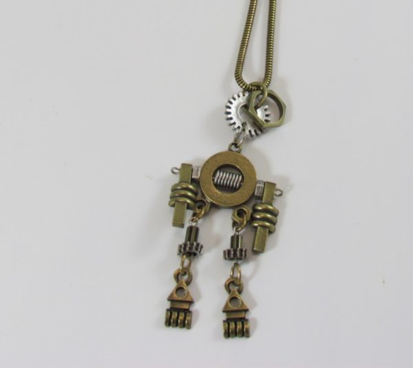 Alchemy Robot Necklace