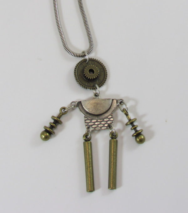 Robot Necklace from Alchemy