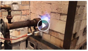 gas reduction kiln video