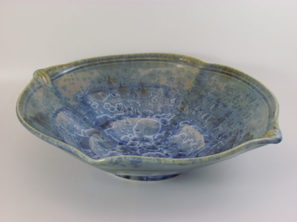 Campbell Pottery Stellar Bent Nova Bowl at The Clay Coyote