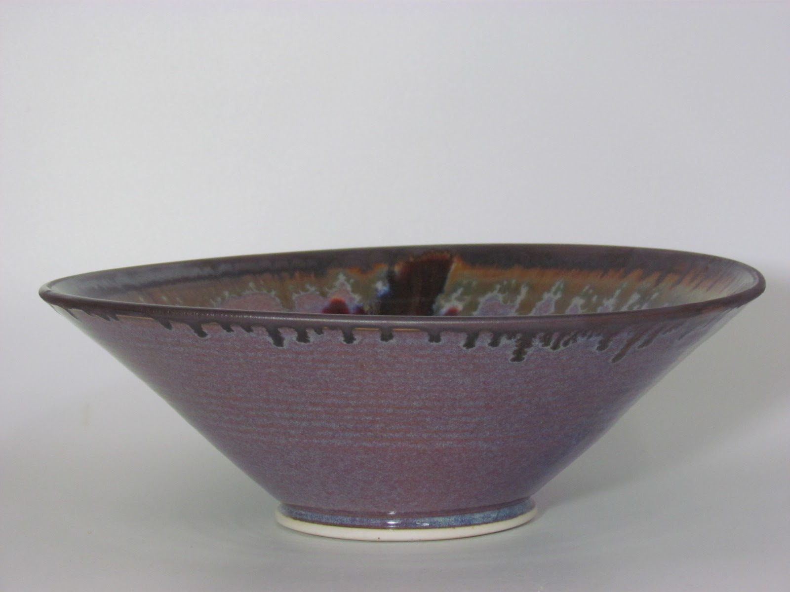 Matthew Patton Pottery Bowl, Moon Loop