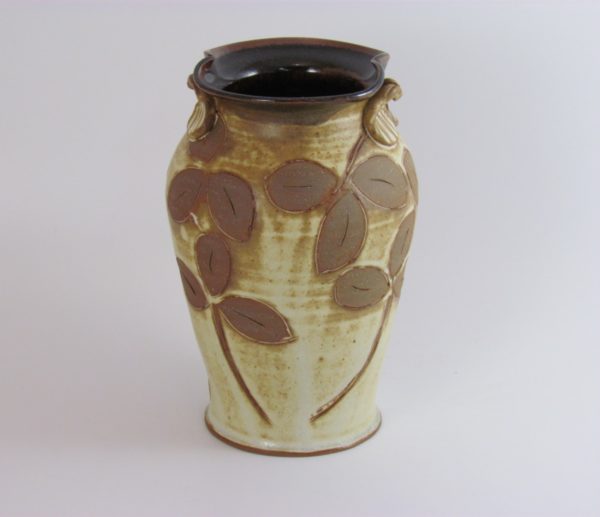 Vase, Cream/Tan
