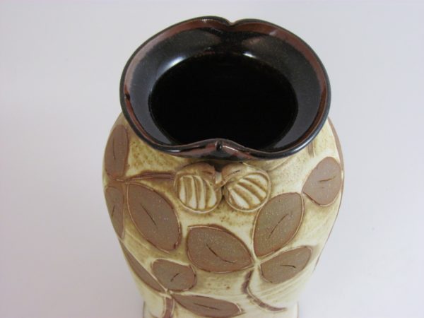 Vase, Cream/Tan