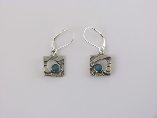 Earrings, Turquoise