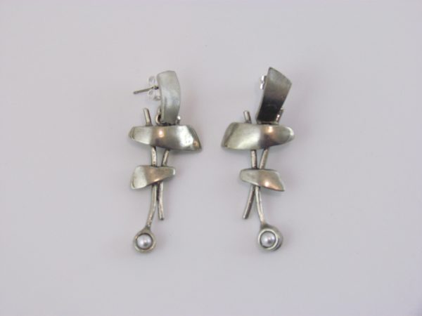 Earrings, Pearl