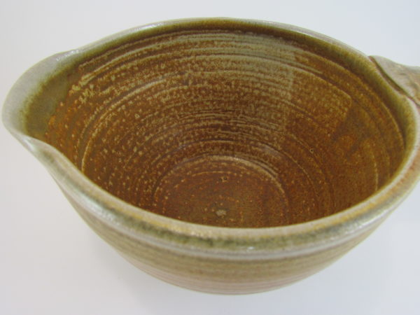 Large Mixing Bowl, Soda Fired