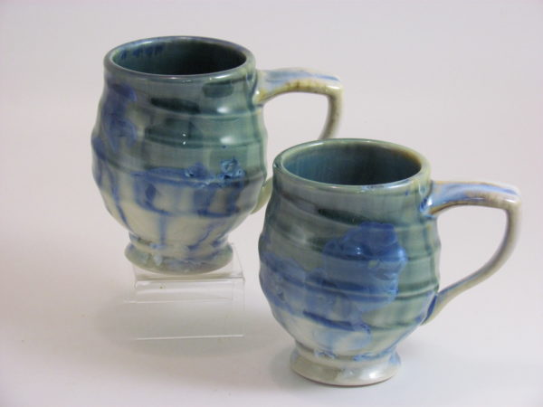 Campbell Pottery Stellar Ribbed Mug at The Clay Coyote