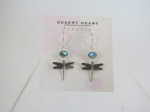 Desert Heart Dragonfly Earrings