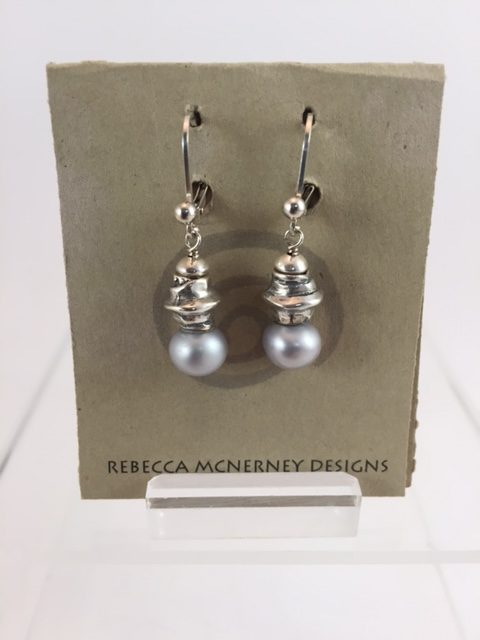 Rebecca McNerney Pearl Earrings
