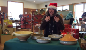 video from the clay coyote for the holidays