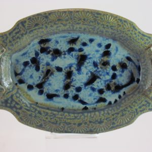 Ray Pottery Handled Serving Tray