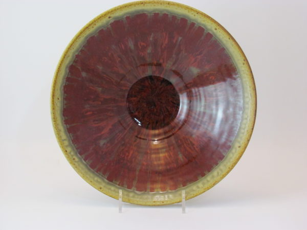 Ray Pottery Low Wide Serving Bowl