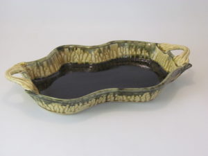 Clay and Paper Olive Boat