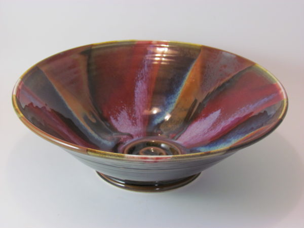 Matthew Patton Red Swirl bowl