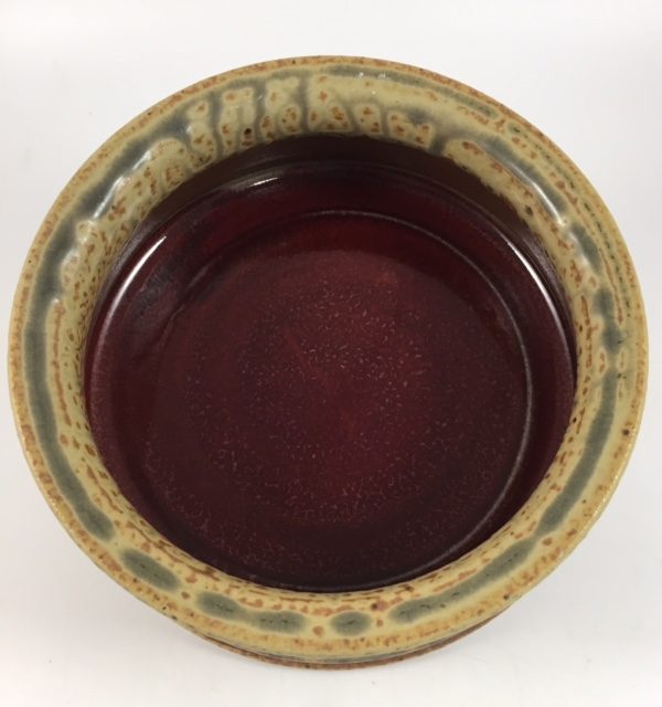 Ray Pottery Brie Baker in Red