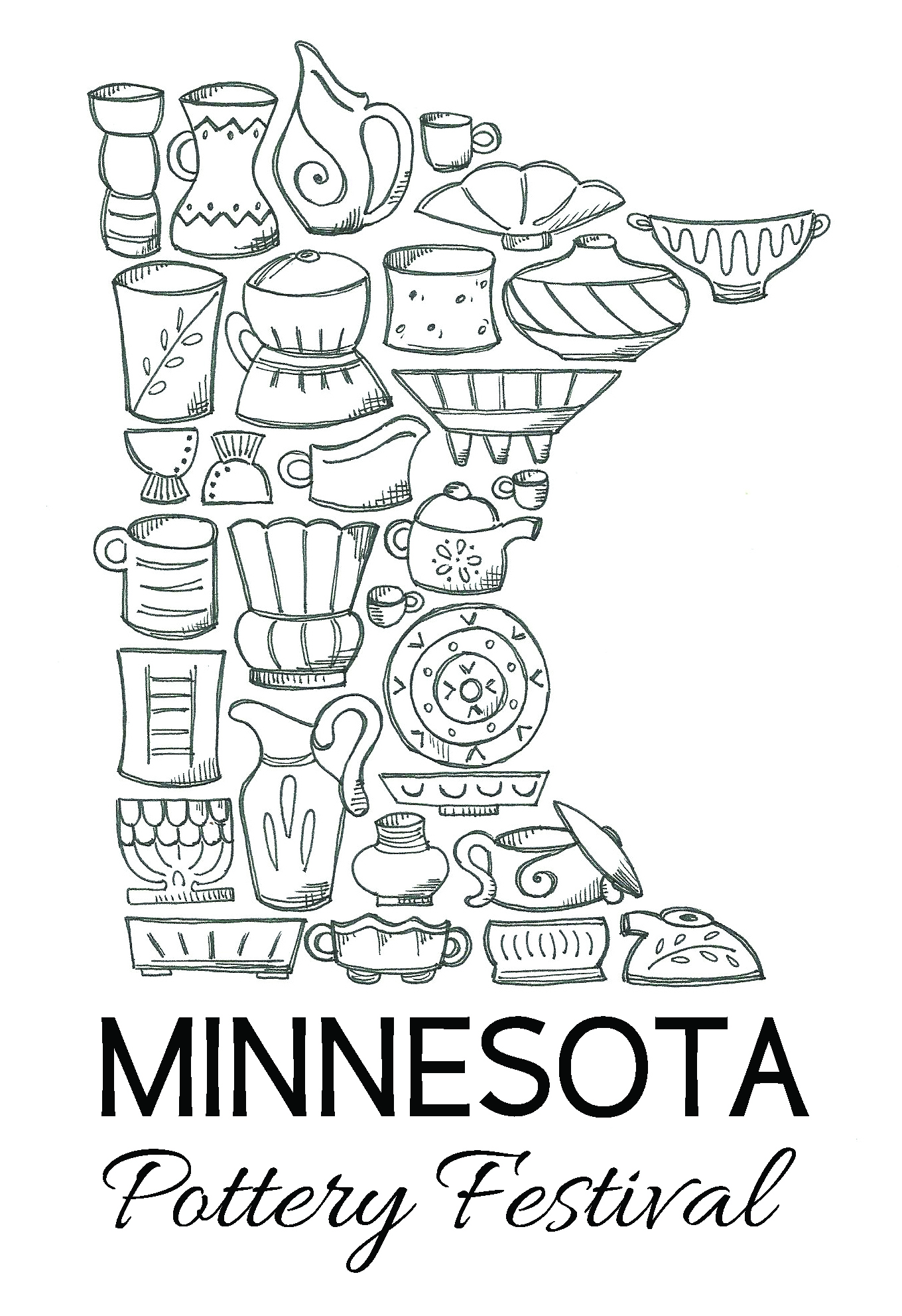 Pottery Festival Logo