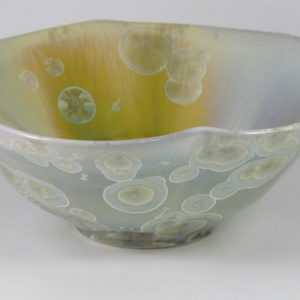 Campbell Pottery Stellar Pansy Bowl