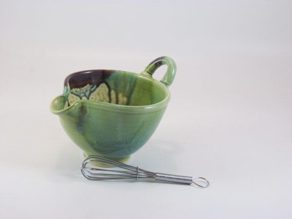 Clay and Paper small mixing bowl with whisk