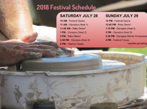 2018 MNPF Olympic post (schedule of events)