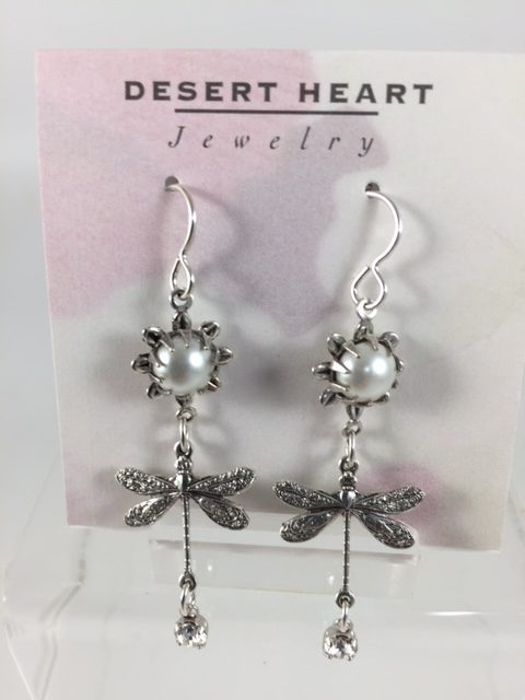Desert Heart Dragonfly earrings