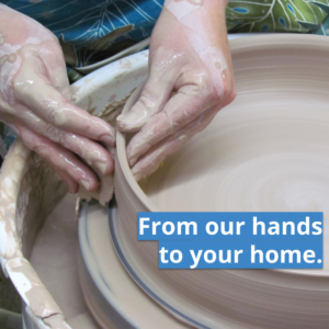 from our hands to your home at the clay coyote