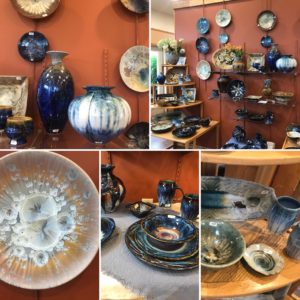New Bill Campbell Pottery in the Clay Coyote Gallery