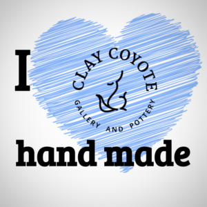 I heart handmade at the clay coyote