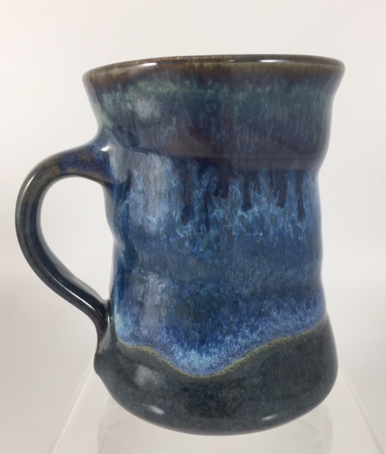 Sara Baker - Mugs, Blue over Blue