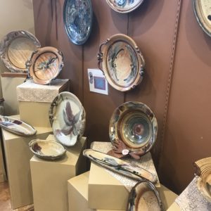 Tony Heslop Pottery has arrived in the Clay Coyote Gallery