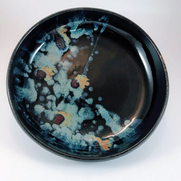 Individual Serving Bowl in Midnight Garden handmade in Hutchinson MN