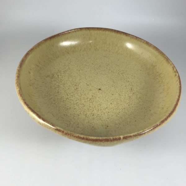 Individual Serving Bowl in Yellow Salt, handmade in Hutchinson MN