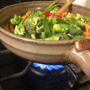 stir fry in skillet