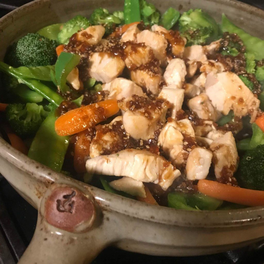 Bakers Square Stir Fry Pita Clay Coyote