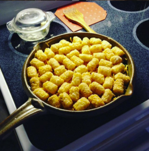 tater-tot hot dish skillet