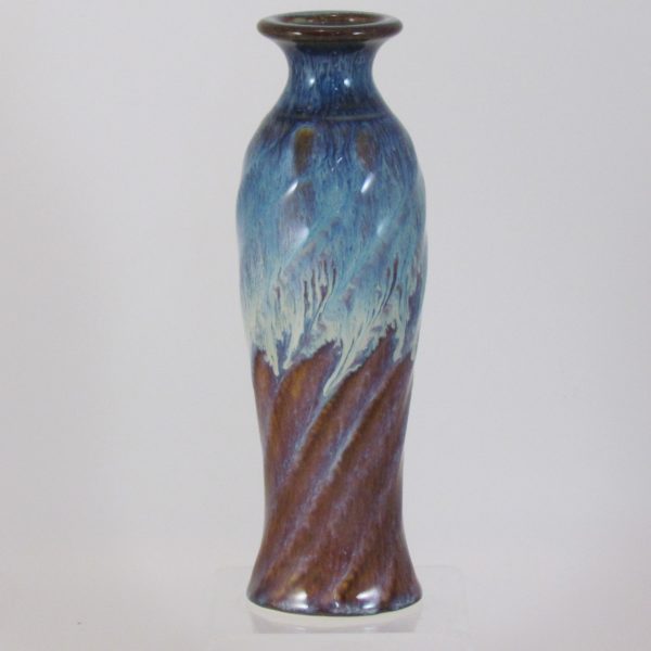 Campbell Pottery Swirl Vase