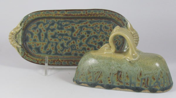 Fitzgerald Pottery Butter Dish