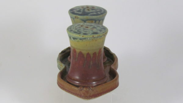 Fitzgerald Pottery Salt and Pepper Shaker Set