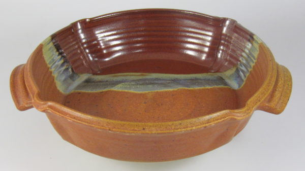 Sunset Canyon Pottery Lasagna Baking Dish in Aztec Sunrise