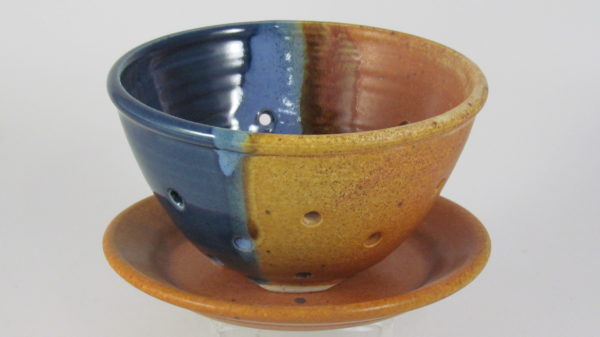 Sunset Canyon Pottery Berry Bowl in Earth and Sky