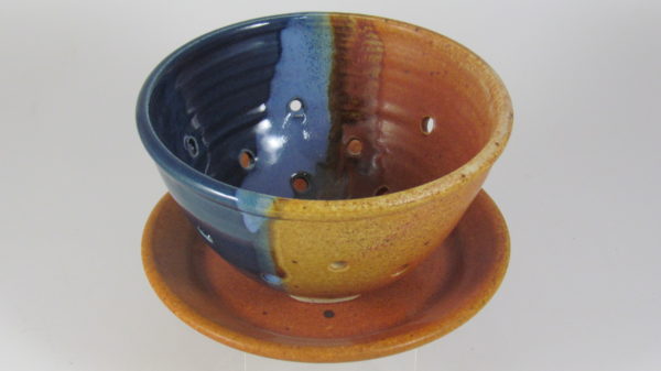 Sunset Canyon Pottery Berry Bowl in Earth and Sky