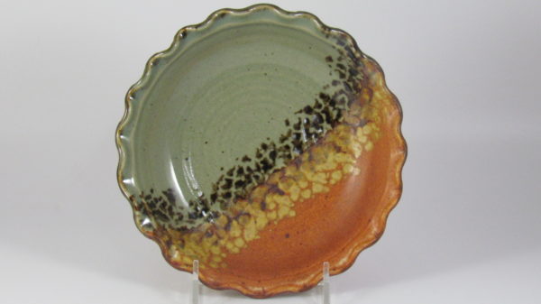 Sunset Canyon Pottery Small Pie Plate in Safari