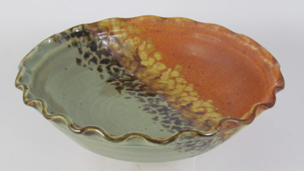 Sunset Canyon Pottery Small Pie Plate in Safari