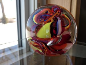 Karg Art Glass Paperweight
