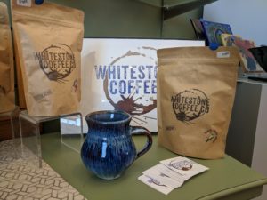 Whitestone Coffee and a Campbell Pottery Mug