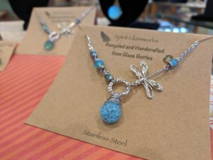 Spirit Glassworks Dragonfly Necklace