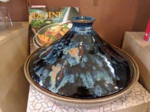 Clay Coyote Tagine in Midnight Garden and Tagine cookbook