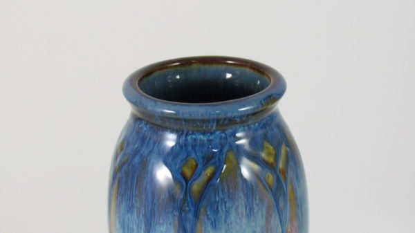 Campbell Pottery Medium Carved Vase